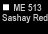ME-513 SASHAY RED