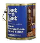 ABSOLUTE COATINGS 50001 LAST N LAST POLYURETHANE WOOD FINISH GLOSS SIZE:1 GALLON.