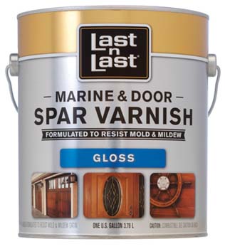 ABSOLUTE COATINGS 50701 LAST N LAST MARINE & DOOR SPAR VARNISH GLOSS SIZE:1 GALLON.