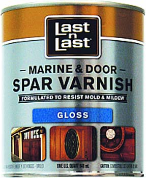 ABSOLUTE COATINGS 50704 LAST N LAST MARINE & DOOR SPAR VARNISH GLOSS SIZE:QUART.