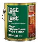 ABSOLUTE COATINGS 51001 LAST N LAST POLYURETHANE WOOD FINISH SEMI GLOSS SIZE:1 GALLON.