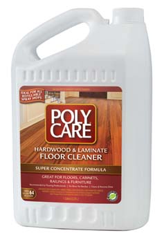 ABSOLUTE COATINGS 70001 POLYCARE FLOOR CLEANER  CONCENTRATE SIZE SIZE:1 GALLON.