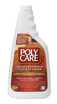 ABSOLUTE 70020 POLYCARE POLYURETHANE FLOOR CLEANER CONCENTRATE SIZE:20 OZ.