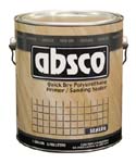 ABSOLUTE COATINGS 89301 ABSCO POLYURETHANE QUICK DRY SANDING SEALER 500 VOC SIZE:1 GALLON.