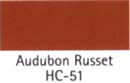 BENJAMIN MOORE PAINT COLOR SAMPLE Audubon Russet HC-51 SIZE:2 OZ.