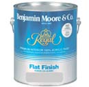BENJAMIN MOORE PAINT N215-3B REGAL FLAT FINISH DEEPTONE BASE SIZE:1 GALLON