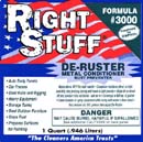 CLI 31025 RIGHT STUFF DE-RUSTER SIZE:QUART PACK:6 PCS.