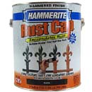 HAMMERITE 45140 BLACK HAMMERED METAL FINISH SIZE:1 GALLON