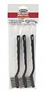 HYDE 46650 STAINLESS STEEL MINI BRUSH PACK:3 PCS.