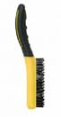 HYDE 46802 ROW RUBBER SHOE HANDLE WIRE BRUSH SIZE:4 X 16