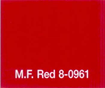 Massey Ferguson Paint Chart