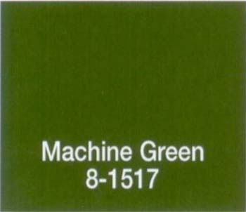 MAJIC 39174 8-1517 DIAMONDHARD ACRYLIC ENAMEL MACHINE GREEN GLOSS SIZE:1/2 PINT.