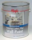MAJIC 85011 8-8501 LATEX FLAT WALL CEILING WHITE PROFESSIONAL PAINT SIZE:1 GALLON.