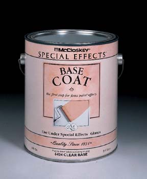 MCCLOSKEY 80-6424 CLEAR BASE COAT SPECIAL EFFECTS SIZE:1 GALLON.