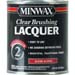 MINWAX 15500 GLOSS CLEAR BRUSHING LACQUER SIZE:QUART.
