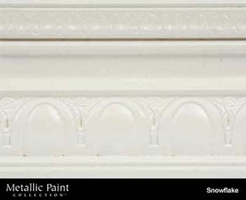 MODERN MASTERS ME707-32 SNOWFLAKE METALLIC PAINT SIZE:QUART.