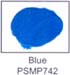 MODERN MASTERS PSMP742-32 BLUE PLATINUM SERIES METALLIC PLASTER SIZE:QUART.