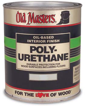 OLD MASTERS 49408 GLOSS POLY PLASTIC POLYURETHANE SIZE:PINT.