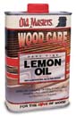 OLD MASTERS 50404 LEMON OIL SIZE:QUART.