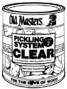 OLD MASTERS 54201 CLEAR H20 PICKLING STAIN SIZE:1 GALLON.