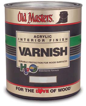 OLD MASTERS 75104 SATIN H20 ACRYLIC VARNISH SIZE:QUART.