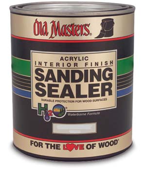 OLD MASTERS 75204 H20 ACRYLIC SANDING SEALER SIZE:QUART.