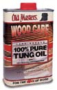 OLD MASTERS 90001 100% PURE TUNG OIL SIZE:1 GALLON.