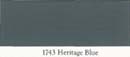 OLD VILLAGE 1743 HERITAGE BLUE SATIN LATEX PAINT SIZE:PINT.