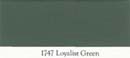 OLD VILLAGE 1747 LOYALIST GREEN  SATIN LATEX PAINT SIZE:PINT.