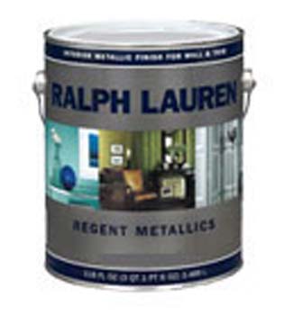 RALPH LAUREN PAINT RL 2602 REGENT METALLICS SILVER BASE SIZE:QUART.
