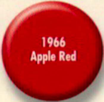 RUSTOLEUM 19667 1966730 APPLE RED PAINTERS TOUCH SIZE:1/2 PINT.