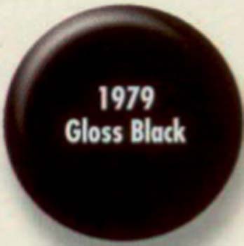 RUSTOLEUM 19797 1979730 PAINTERS TOUCH GLOSS BLACK SIZE:1/2 PINT.