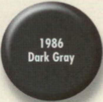 RUSTOLEUM 19867 1986730 DARK GRAY PAINTERS TOUCH SIZE:1/2 PINT.