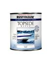 RUSTOLEUM 11886 206999 GLOSS WHITE TOPSIDE MARINE PAINT SIZE:QUART.