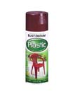 RUSTOLEUM 12764 211362 SPRAY PAINT SEMI GLOSS CLARET PAINT FOR PLASTIC SPECIALTY SIZE:12 OZ. SPRAY.