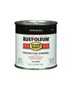 RUSTOLEUM 77777 7777730 SATIN BLACK STOPS RUST SIZE:1/2 PINT PACK:6 PCS.