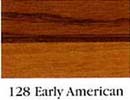 UGL 12806 ZAR 128 EARLY AMERICAN WOOD STAIN SIZE:1/2 PINT.