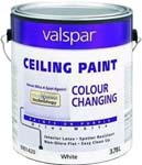 VALSPAR 1420 COLOR CHANGE LATEX CEILING PAINT SIZE:1 GALLON.