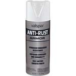 VALSPAR 21920 SPRAY ANTI RUST ARMOR SATIN WHITE SIZE:12 OZ.SPRAY PACK:6 PCS.