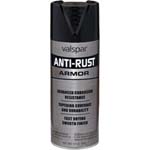 VALSPAR 21924 SPRAY ANTI RUST ARMOR GLOSS BLACK SIZE:12 OZ.SPRAY PACK:6 PCS.