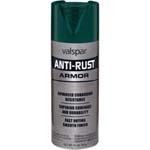 VALSPAR 21944 SPRAY ANTI RUST ARMOR HUNTER GREEN SIZE:12 OZ.SPRAY PACK:6 PCS.