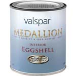 VALSPAR 4405 MEDALLION INT ACRYLIC LATEX EGGSHELL CLEAR BASE SIZE:QUART.