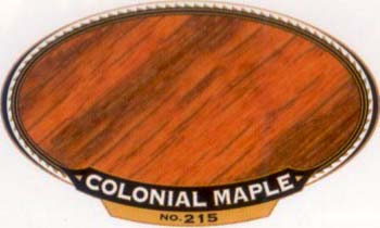 VARATHANE 12835 211759 COLONIAL MAPLE 215 OIL STAIN SIZE:1/2 PINT.