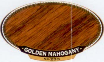 VARATHANE 12851 211795 GOLDEN MAHOGANY 233 OIL STAIN SIZE:1/2 PINT.
