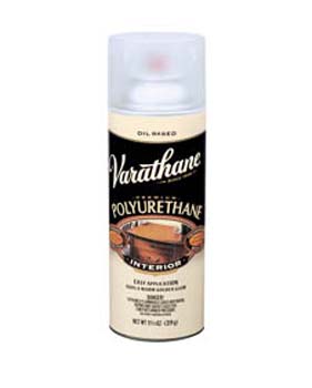 VARATHANE 00908 9081 SPRAY CLEAR GLOSS INTERIOR CLASSIC (OIL) SIZE:12 OZ. SPRAY.