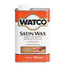 WATCO 67041 SATIN FINISHING WAX NATURAL SIZE:QUART.