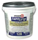 ZINSSER 02901 SUREGRIP 128 PREMIUM HEAVY DUTY CLEAR STRIPPABLE W/C ADHESIVE SIZE:1 GALLON.